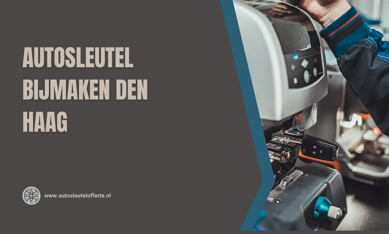 Autosleutel bijmaken in Den Haag: snel en zorgeloos een nieuwe autosleutel regelen