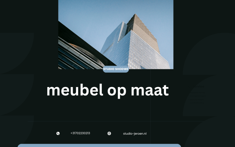 meubel op maat